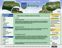 Tablet Screenshot of breziny.sk